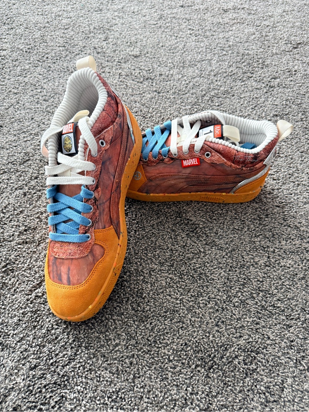 NEW - Size 12M - Puma ABC Marvel Fantastic Four The Thing Sneakers - 313524-01